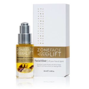 Picture of the Zone Face Lift Elixir used in the treatment.